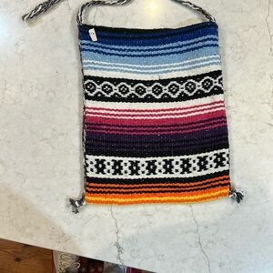 Multicolor Striped Women's Bag